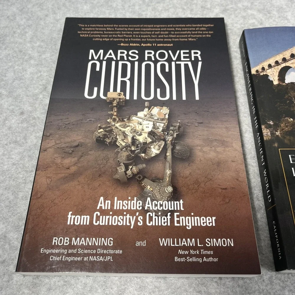 Mars Rover Curiosity & Engineering‎ In The Ancient World Science Lot 2 PB Books
